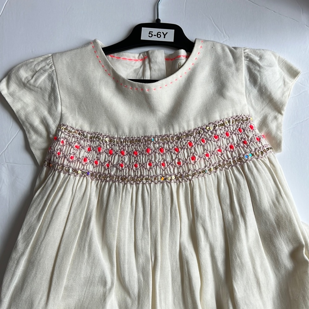 NWT Boden Smocked dress toddler